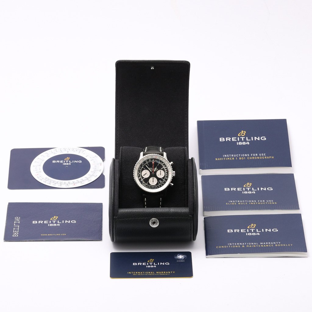 BREITLING NAVITIMER B01 CHRONOGRAPH 43 - AB0121 - Watch - 43mm 15e90f27-0e91-4117-b12f-a2a7b62af459.jpg