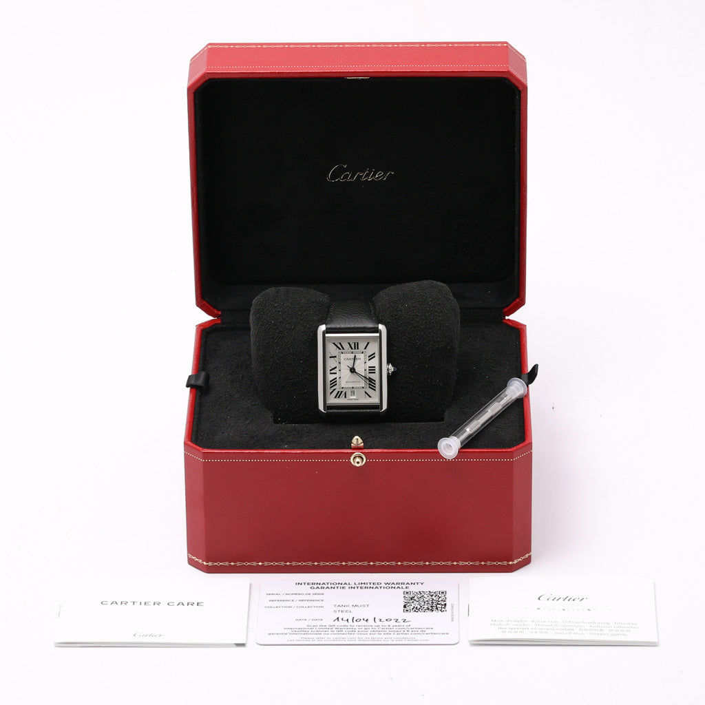 CARTIER TANK MUST - WSTA0040 - Watch - 31mm 3bb5fc5b-eeb9-458f-aaa4-7c54a008c0bd.jpg