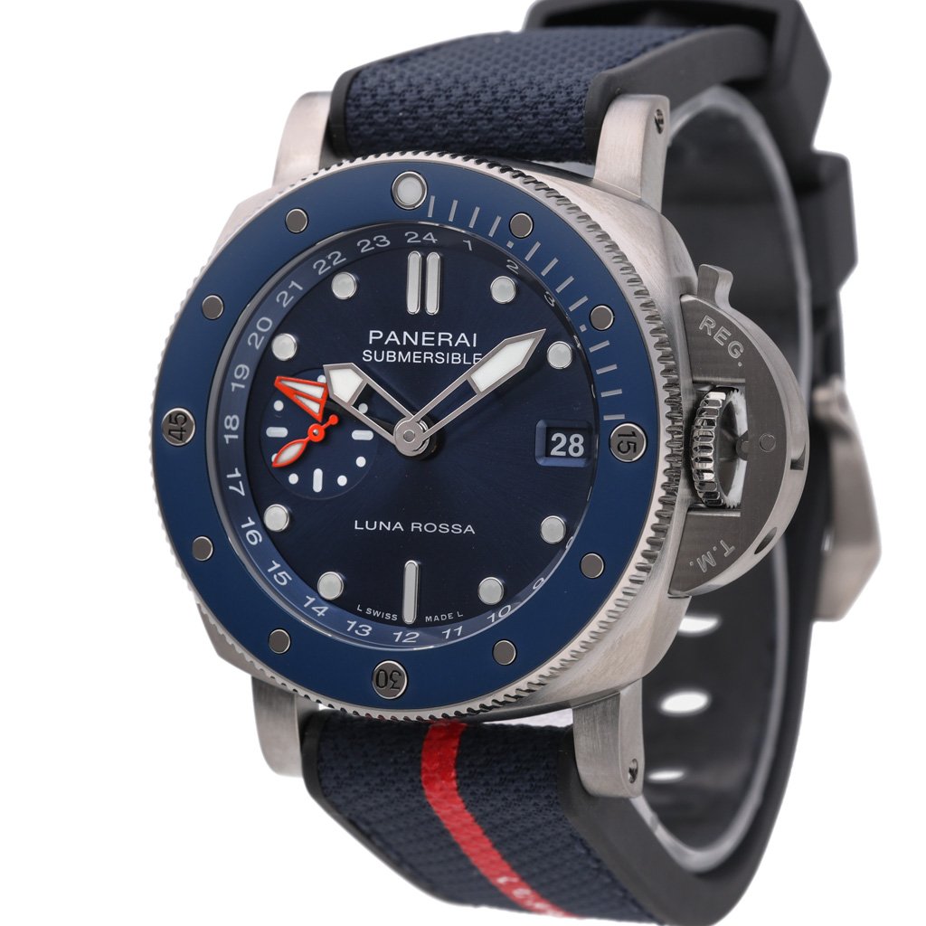 PANERAI SUBMERSIBLE GMT LUNA ROSSA TITANIO - PAM01507 - Watch - 42mm 46ea1791-3e18-4227-a745-2d145f42c657.jpg