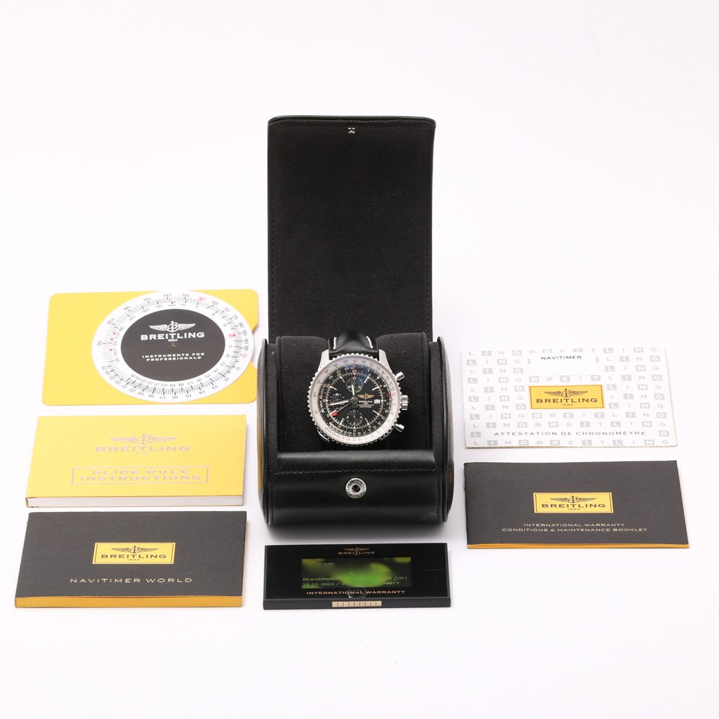 BREITLING NAVITIMER WORLD - A24322 - Watch - 46mm 5a0ee54c-f8a2-4cfb-b83b-3101471f2b09.jpg