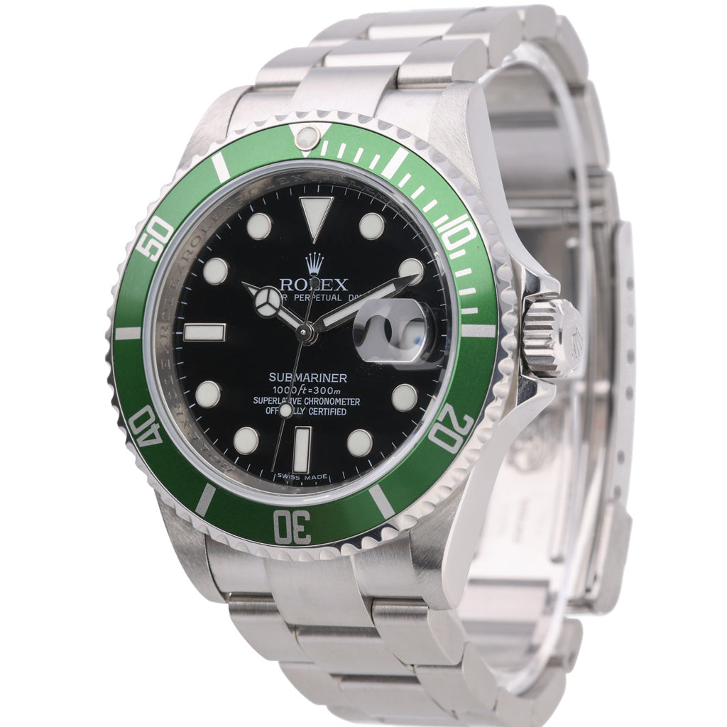 ROLEX SUBMARINER - 16610LV - Watch - 40mm 9f846226-ea63-4efe-b593-7b11381bf3f4.jpg