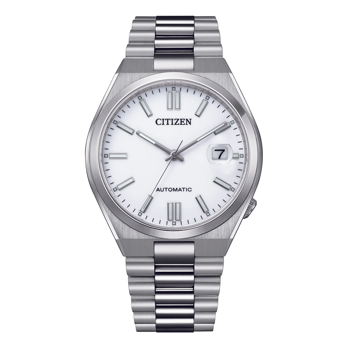 Citizen NJ0150-81A Gents 'Tsuyosa' Eco-Drive White Stainless Steel Watch