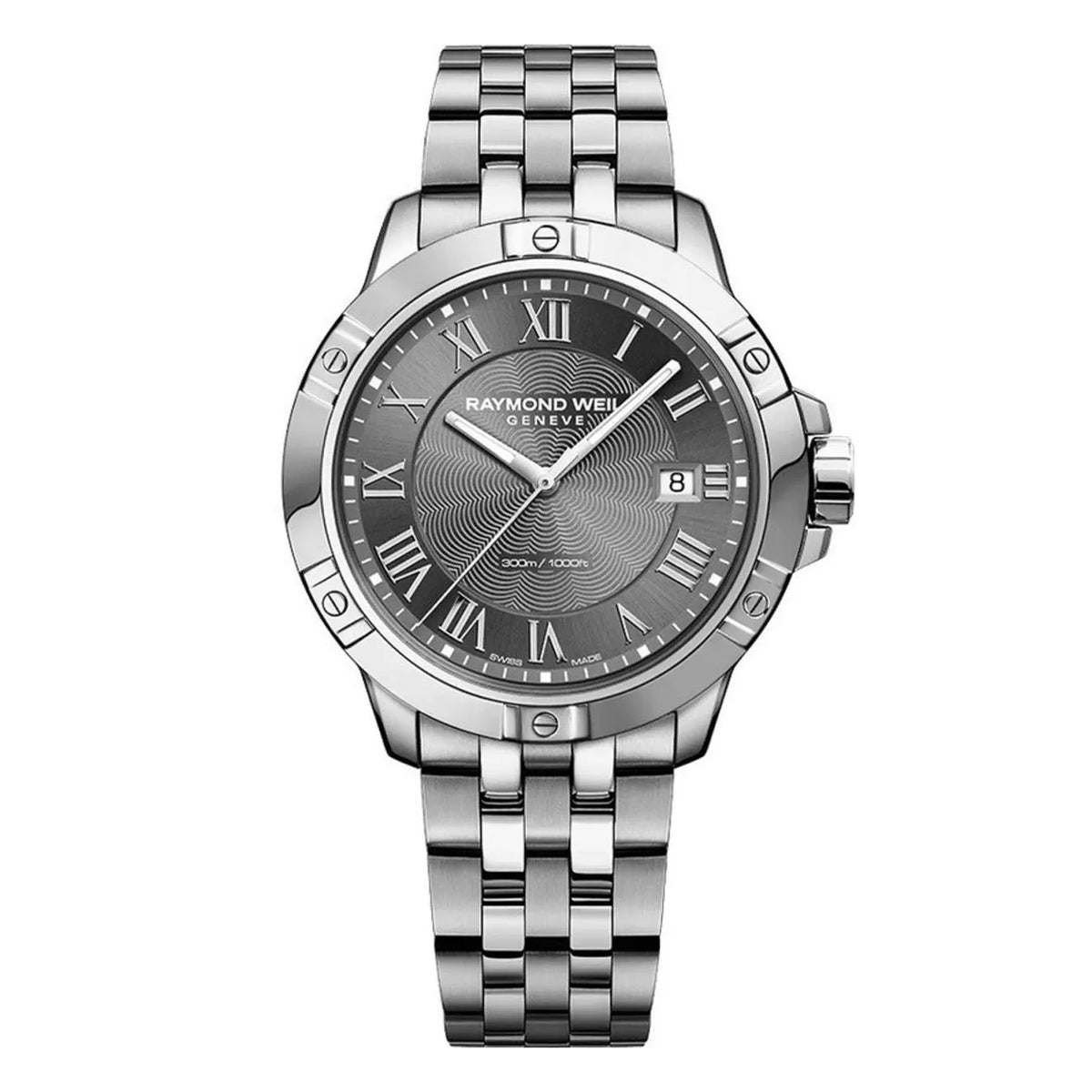 Raymond Weil 8160-ST-00608 'Tango' 41mm Grey Dial Stainless Steel Watch